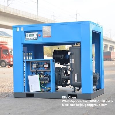 เครื่องปรับอากาศไฟฟ้า 55kW 100hp 10m3/min 8 bar เครื่องปรับอากาศหมุน BK55-8G